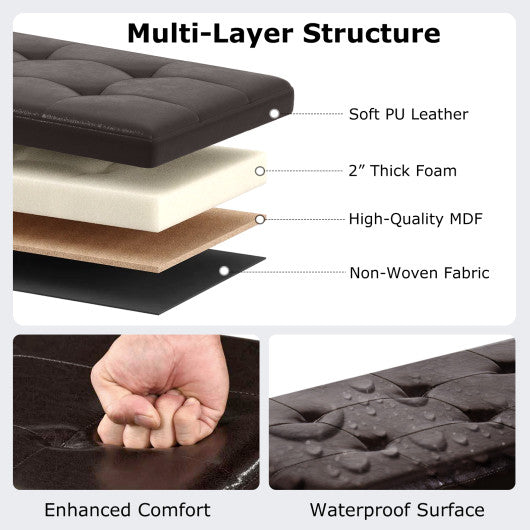 Outdoor Side Table with Storage Shelf for Small Space