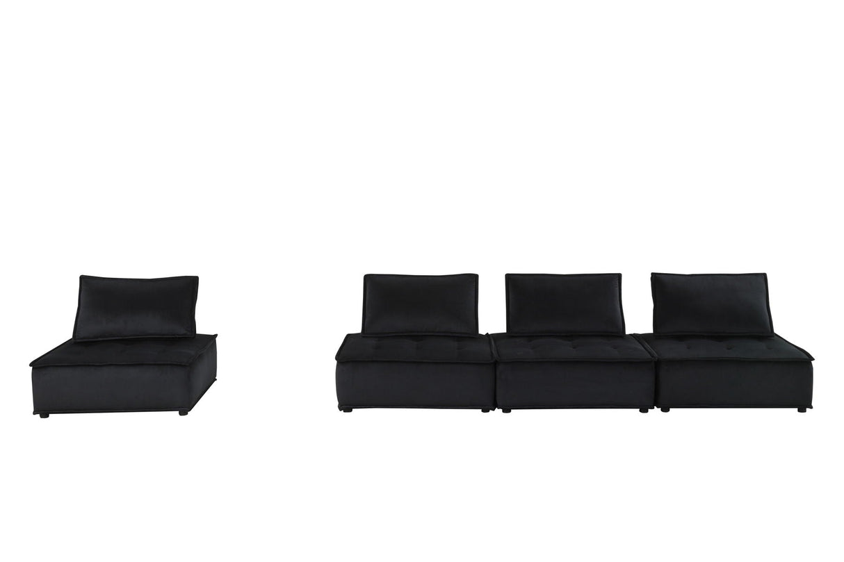 Anna - Stylish Sectional Sofa Ottoman by Couch.com