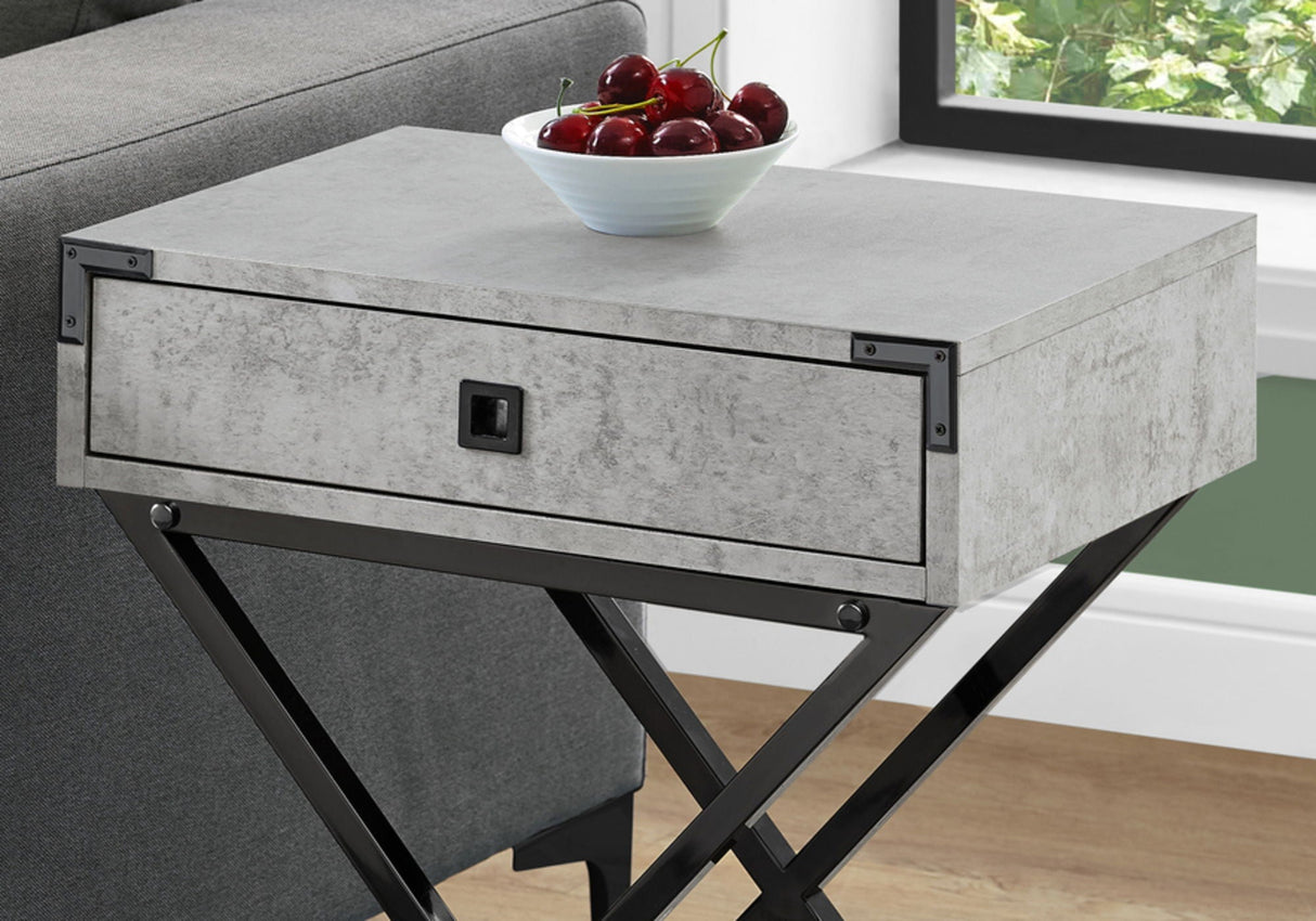 Accent Side Table, Storage Drawer, Stylish Design Contemporary & Modern by Couch.com