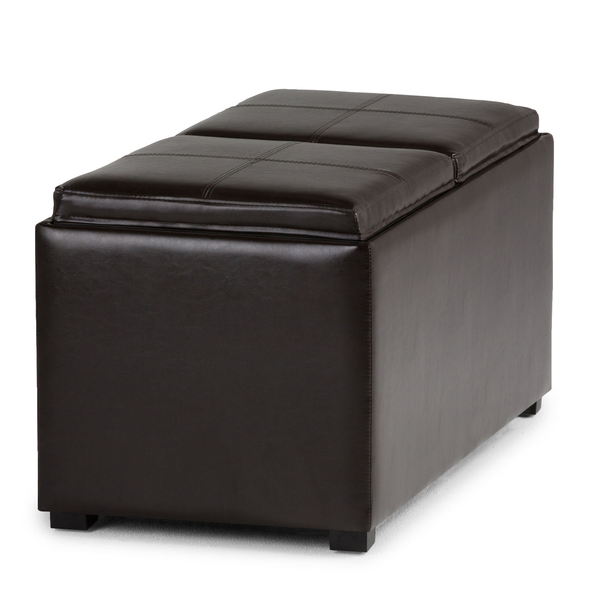 Avalon - 5 Piece Storage Ottoman, Contemporary by Couch.com