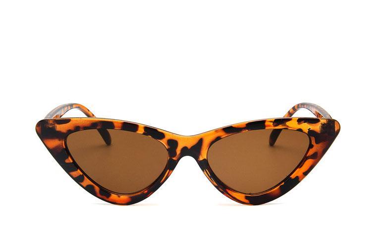 Luxury Modern Cat Eye Fashion Retro Classic Lady and Woman Sunglasses With Triange Frame With UV 400 Protection