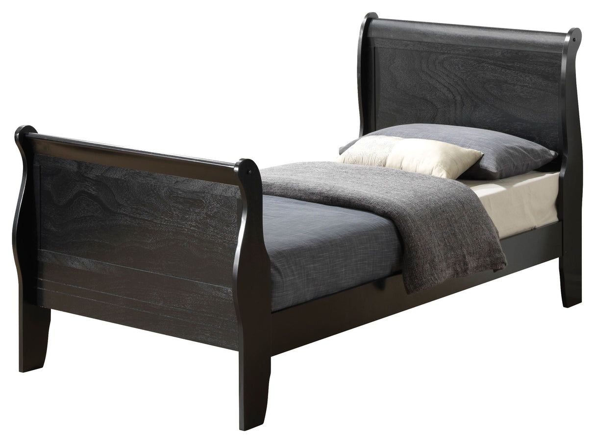 Panel Sleigh Bed by Couch.com