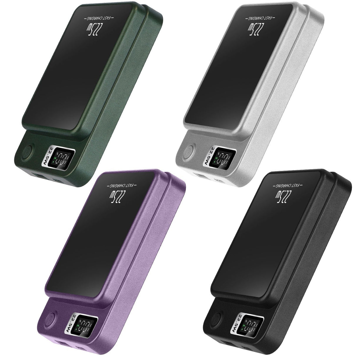 10000mAh 2-In-1 Magnetic Wireless Power Bank by DirectDeals