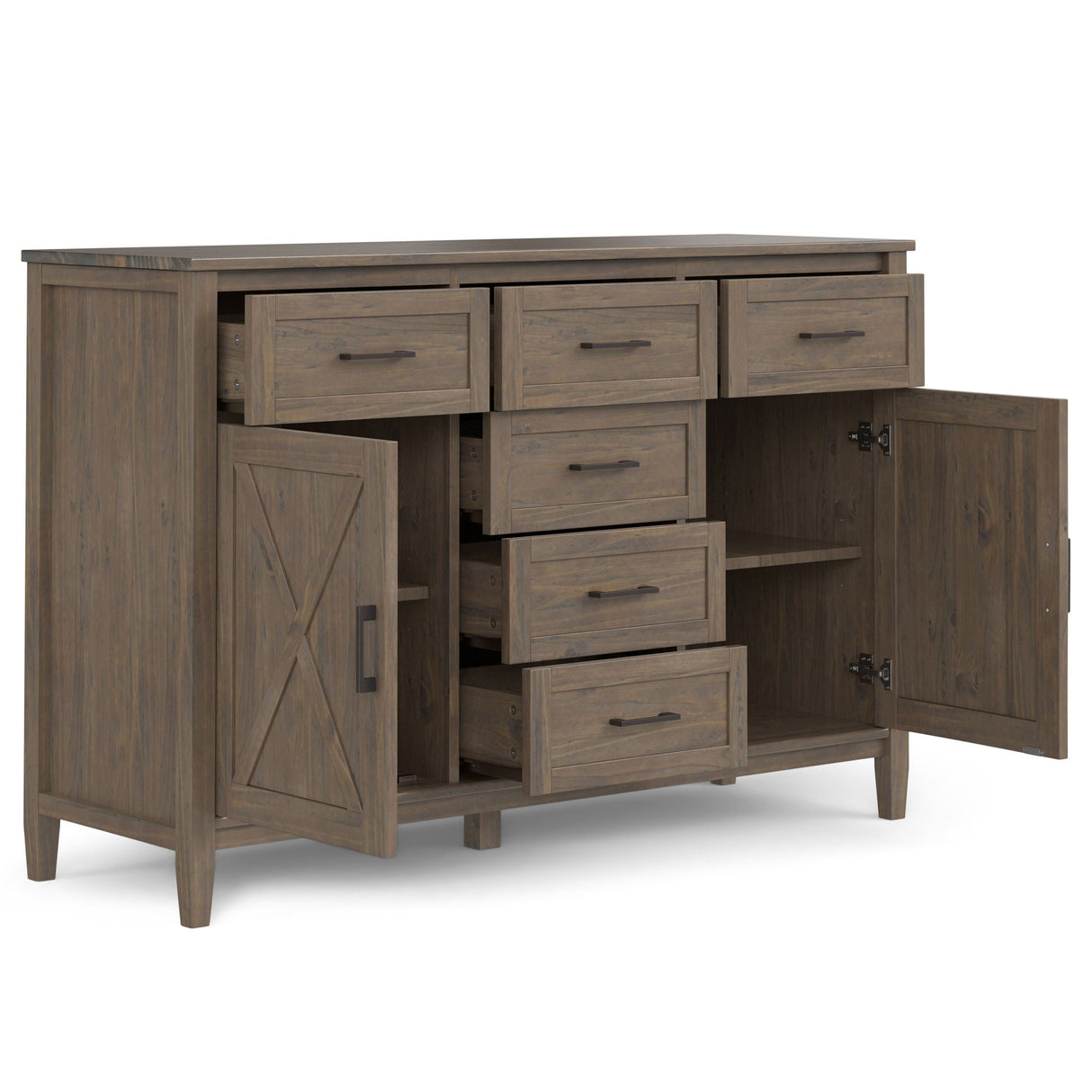 Ela - Sideboard - Smoky Brown by Couch.com