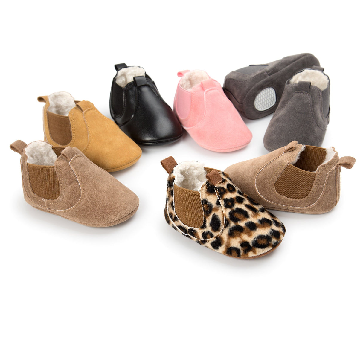 PU Leather Shoes Newborn Baby Walker Sneakers Shoes