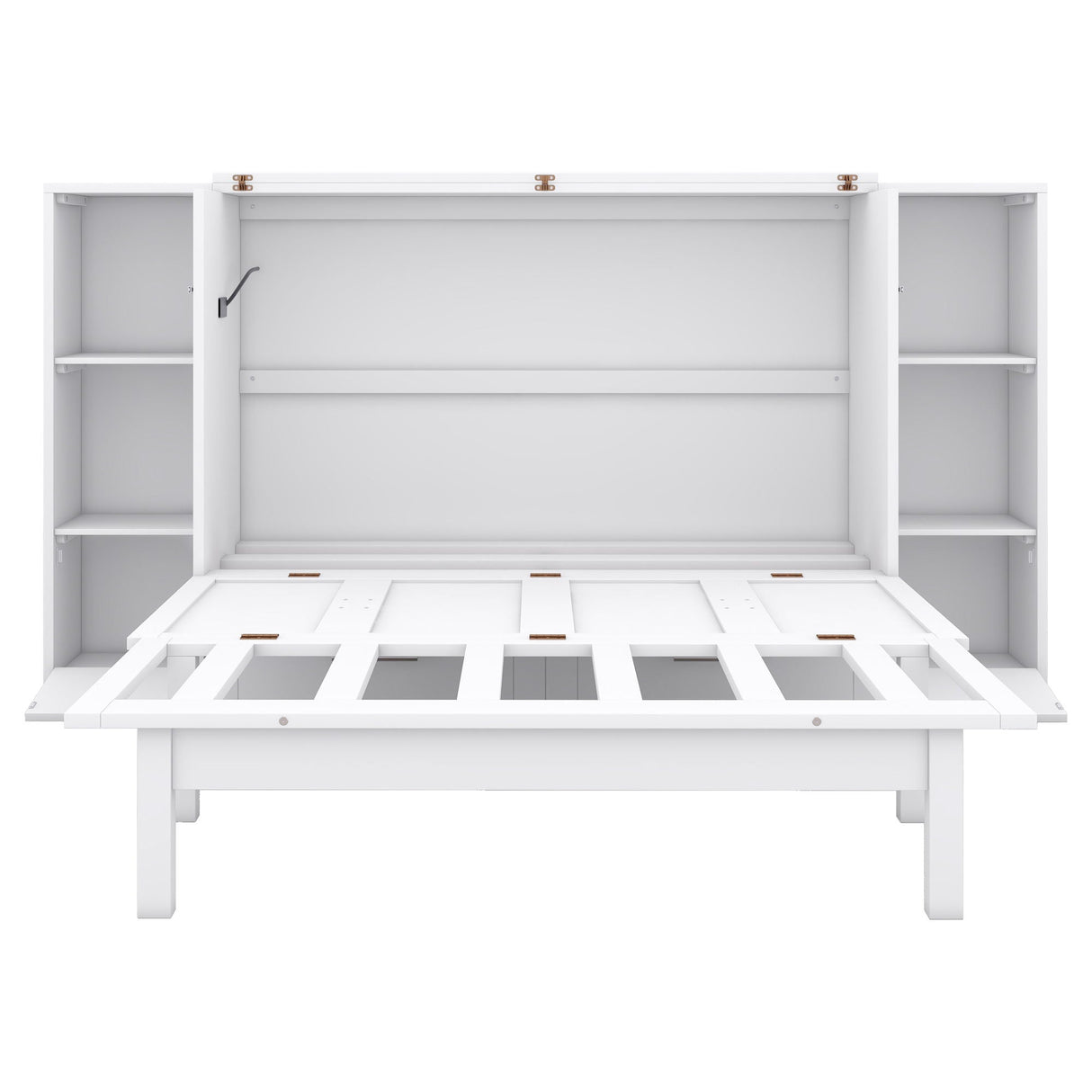 Murphy Bed With Shelves, Drawers And USB Ports by Couch.com