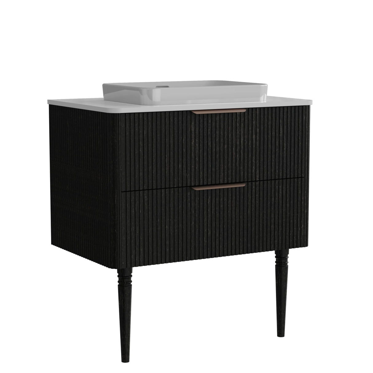 Elena - Modern Bathroom Vanity With Sink With Ample Storage, 2 Soft Close Drawers by Couch.com