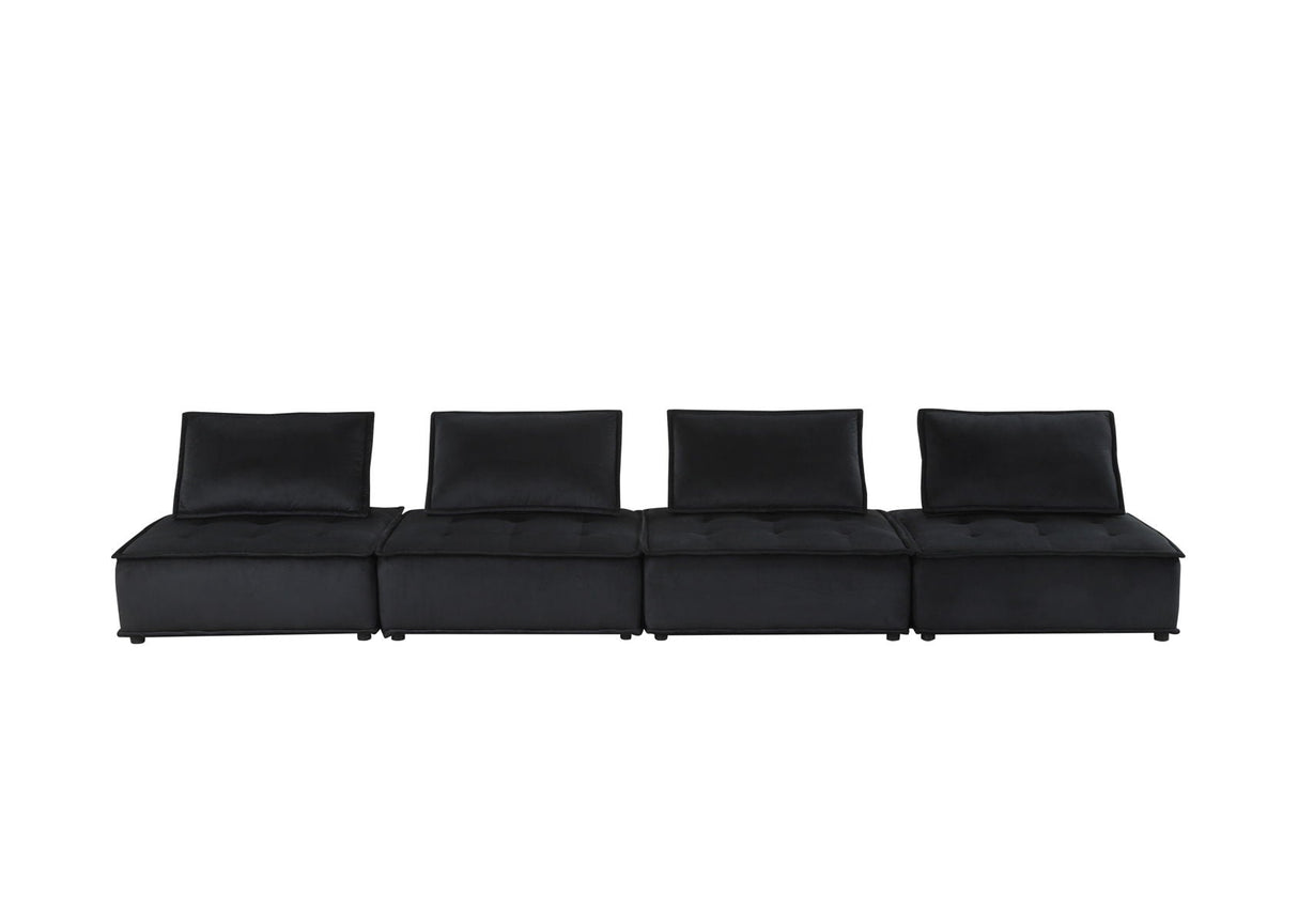 Anna - Stylish Sectional Sofa Ottoman by Couch.com