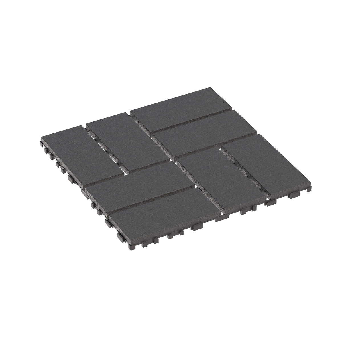 Plastic Interlocking Deck Tiles Patio Deck Tiles Waterproof Outdoor Use by Couch.com