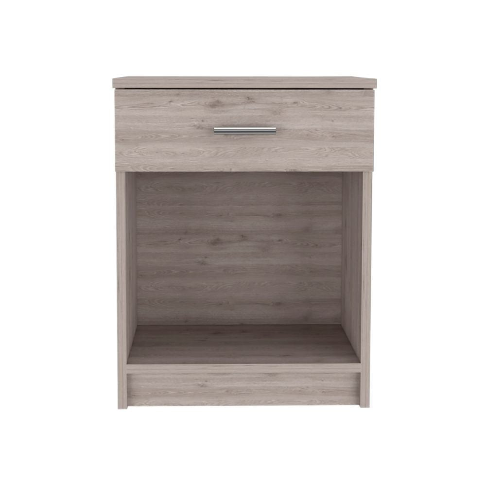 22" Wood One Drawer Nightstand