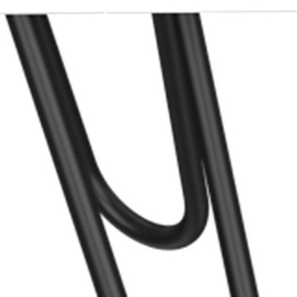 22" White Wood Nightstand