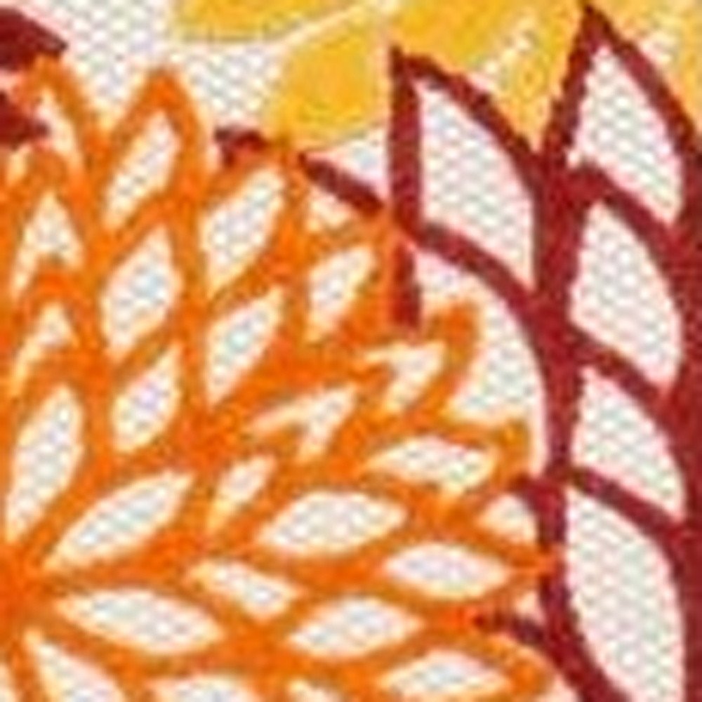 12' Red Indoor Outdoor Runner Rug