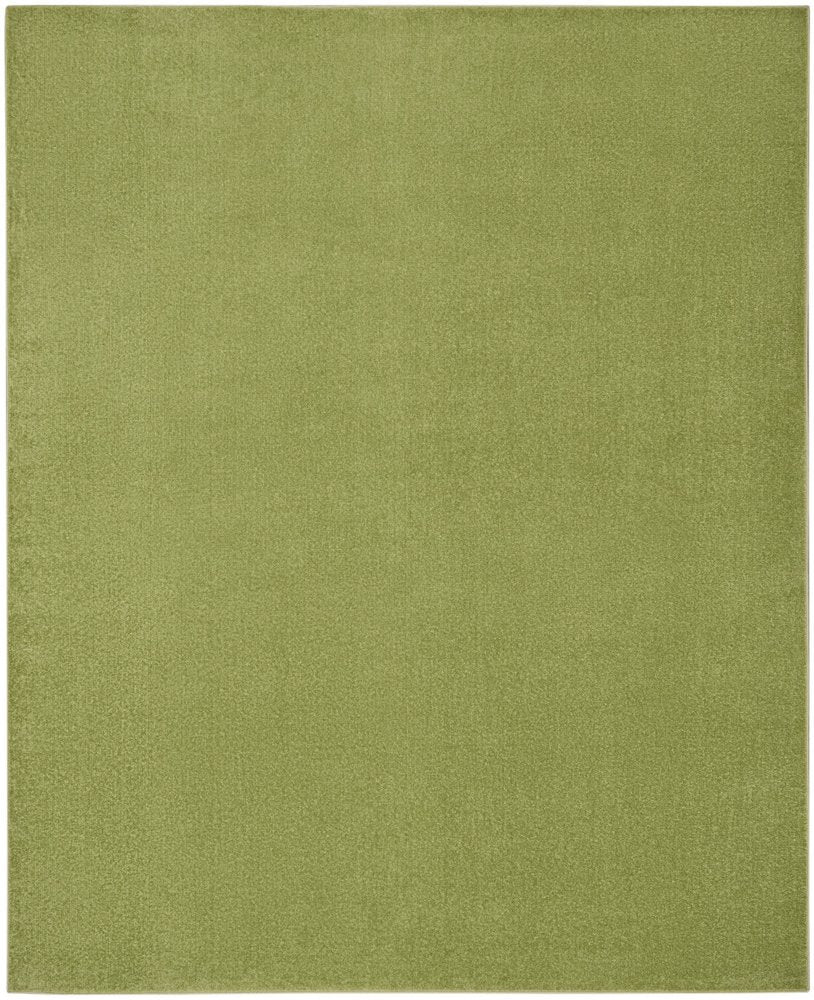 10' X 14' Green Indoor Outdoor Area Rug
