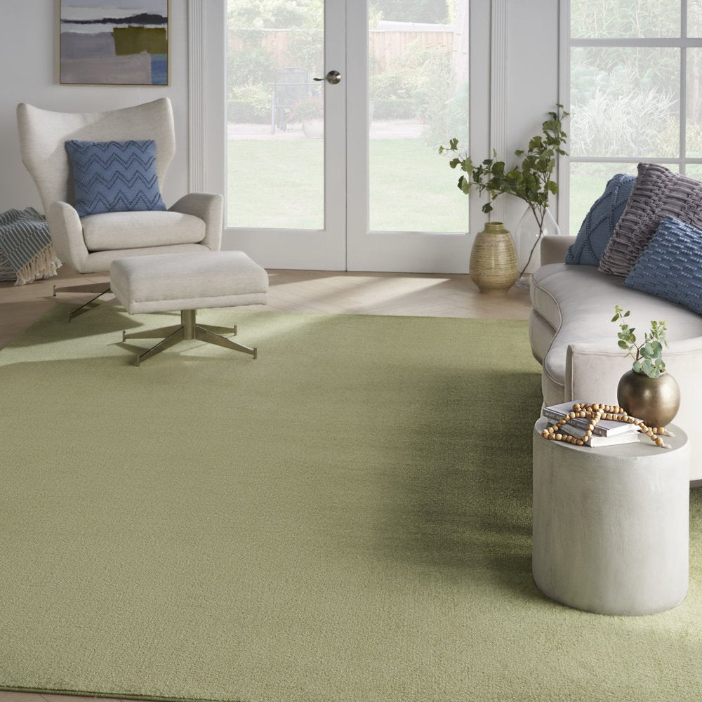 10' X 14' Green Indoor Outdoor Area Rug