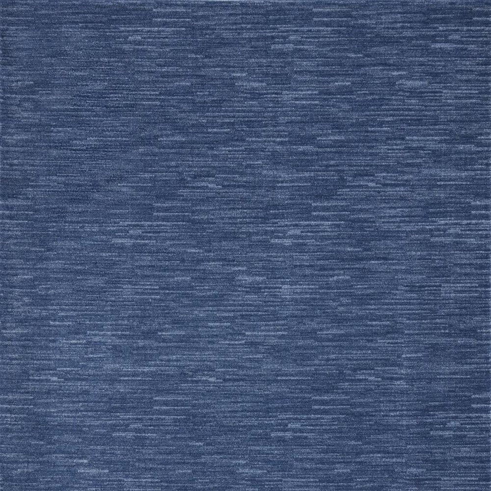 9' X 12' Blue Indoor Outdoor Area Rug
