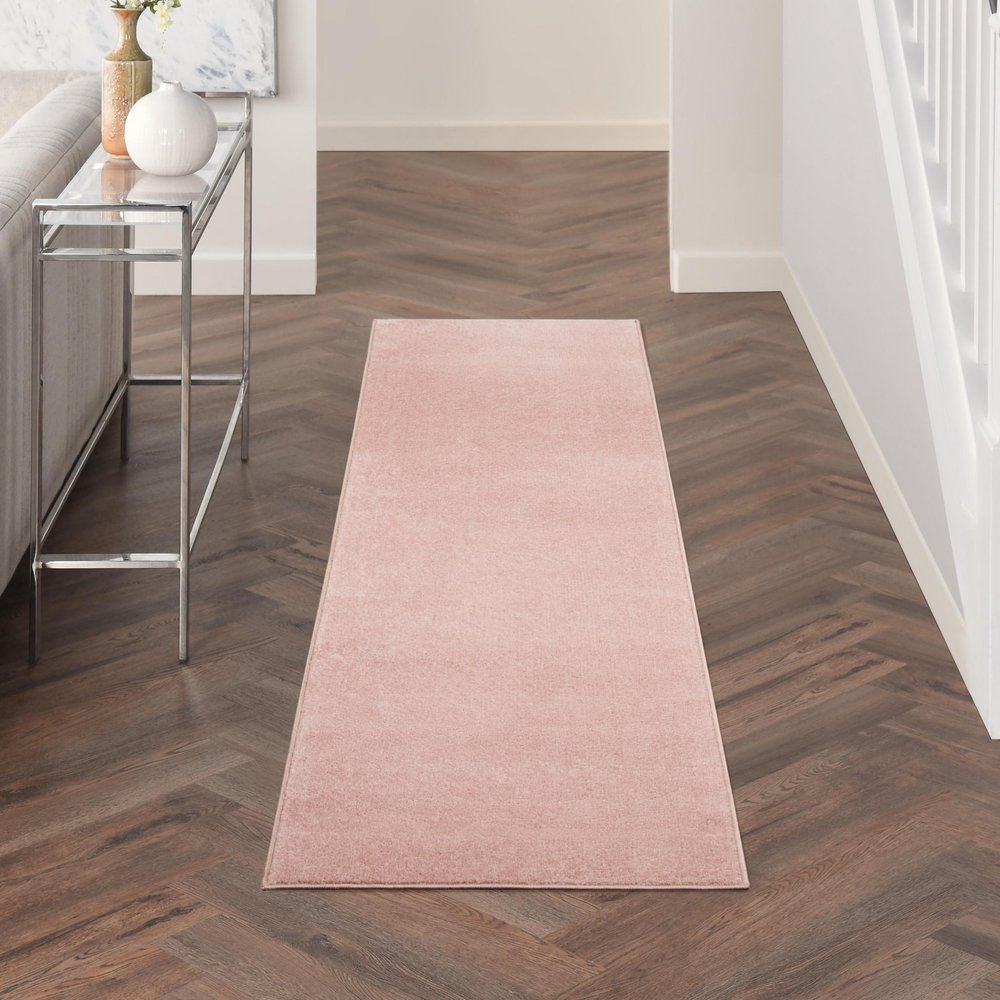 6' Pink Indoor Outdoor Runner Rug