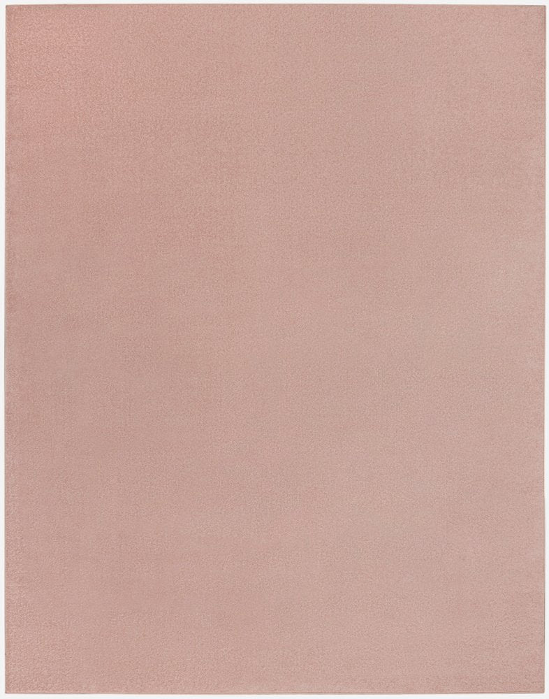 7' X 10' Pink Indoor Outdoor Area Rug