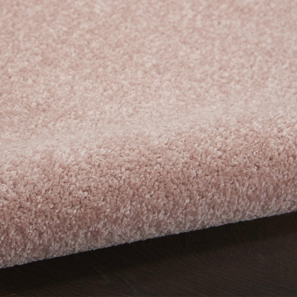 8' X 8' Pink Round Indoor Outdoor Area Rug