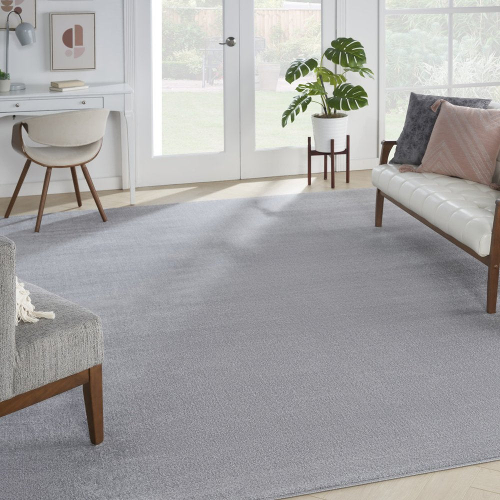 10' X 14' Gray Indoor Outdoor Area Rug