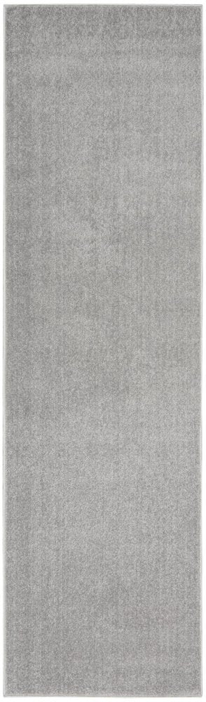 10' Gray Indoor Outdoor Runner Rug