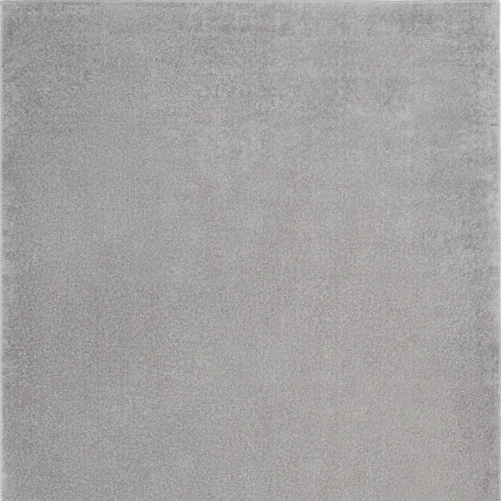 6' X 9' Gray Indoor Outdoor Area Rug