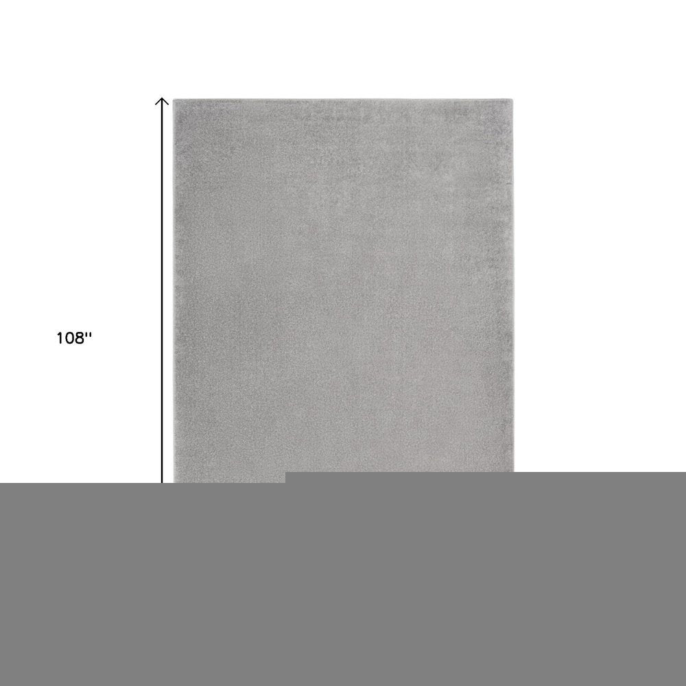 6' X 9' Gray Indoor Outdoor Area Rug
