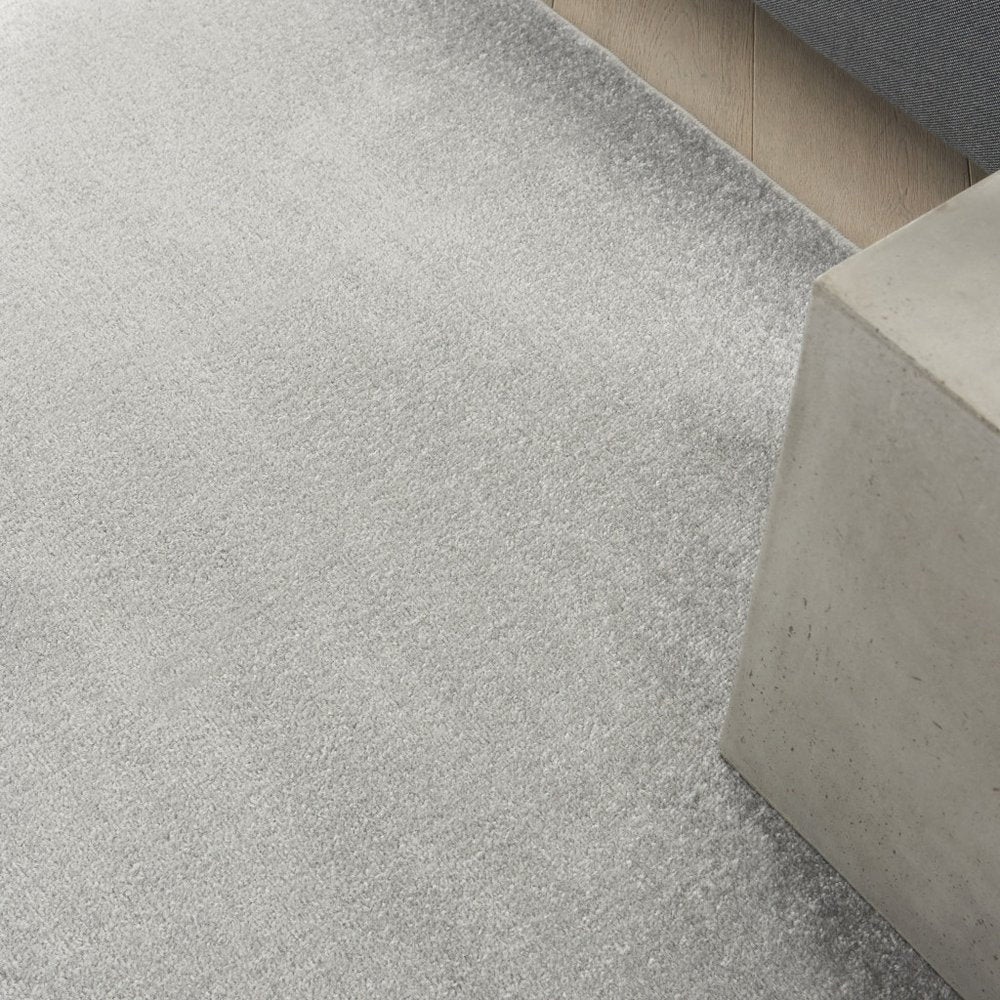 9' Gray Square Indoor Outdoor Area Rug