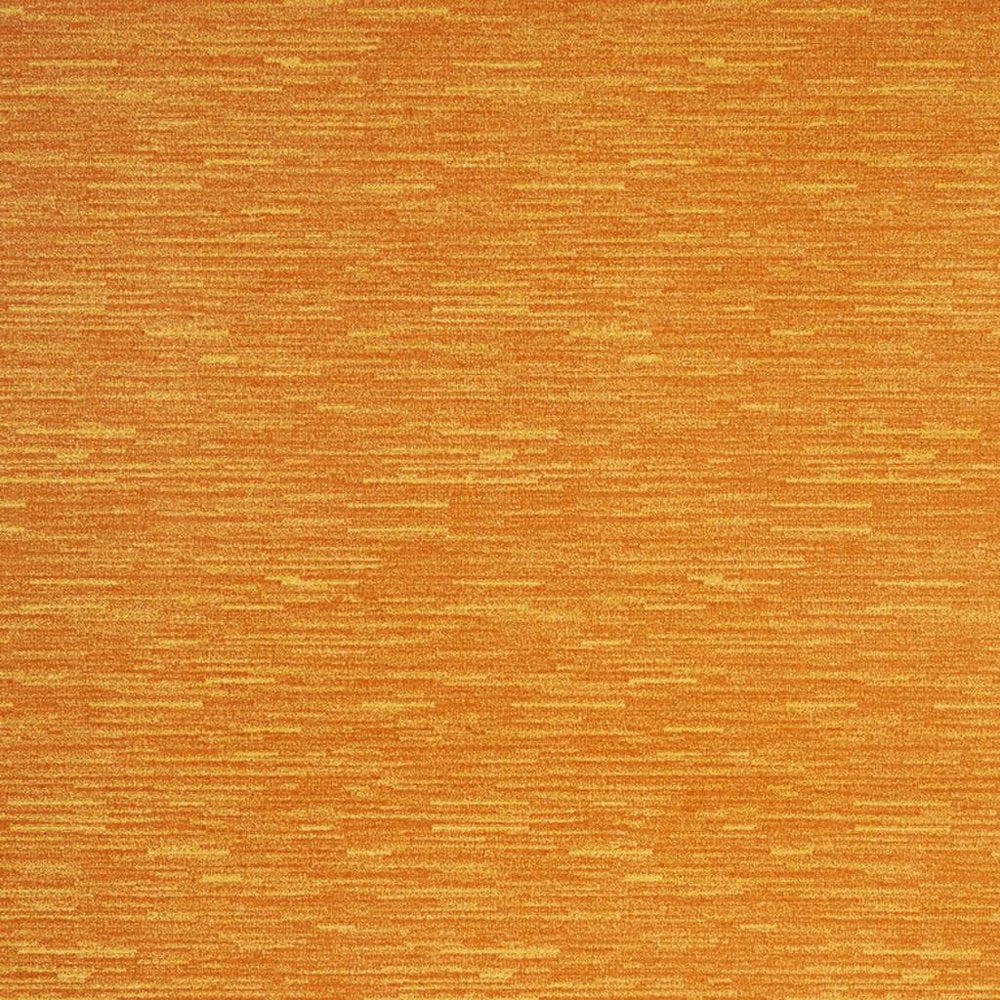 9' X 12' Orange Indoor Outdoor Area Rug