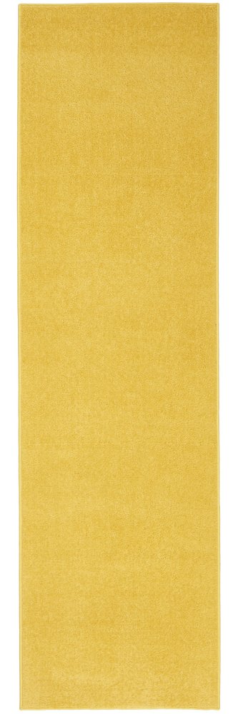 6' Yellow Indoor Outdoor Runner Rug