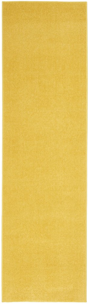6' Yellow Indoor Outdoor Runner Rug