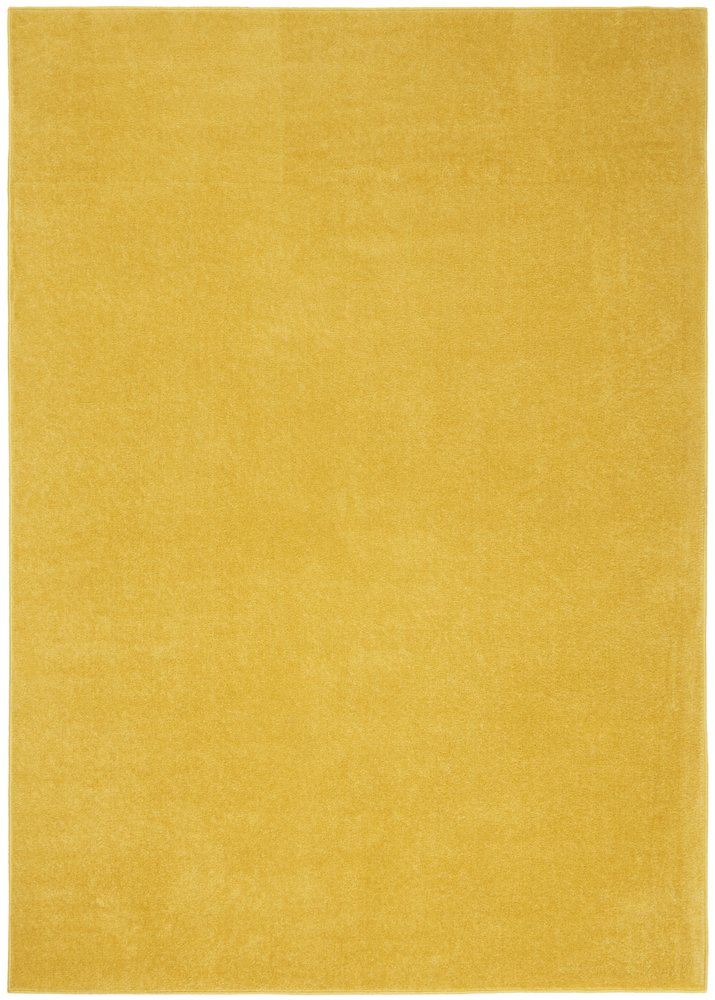 6' X 9' Yellow Indoor Outdoor Area Rug