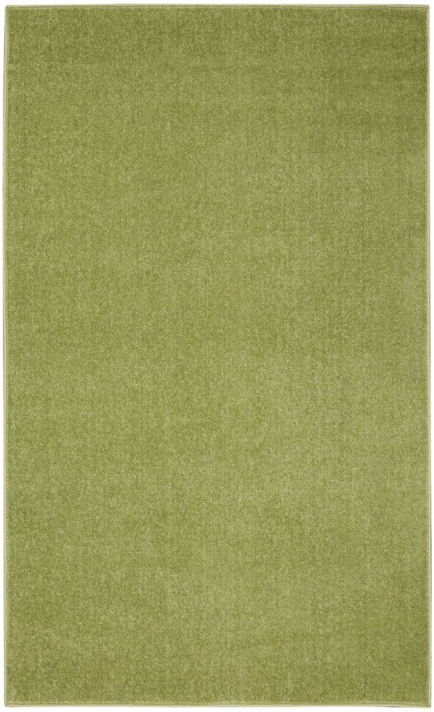 3' X 5' Green Indoor Outdoor Area Rug