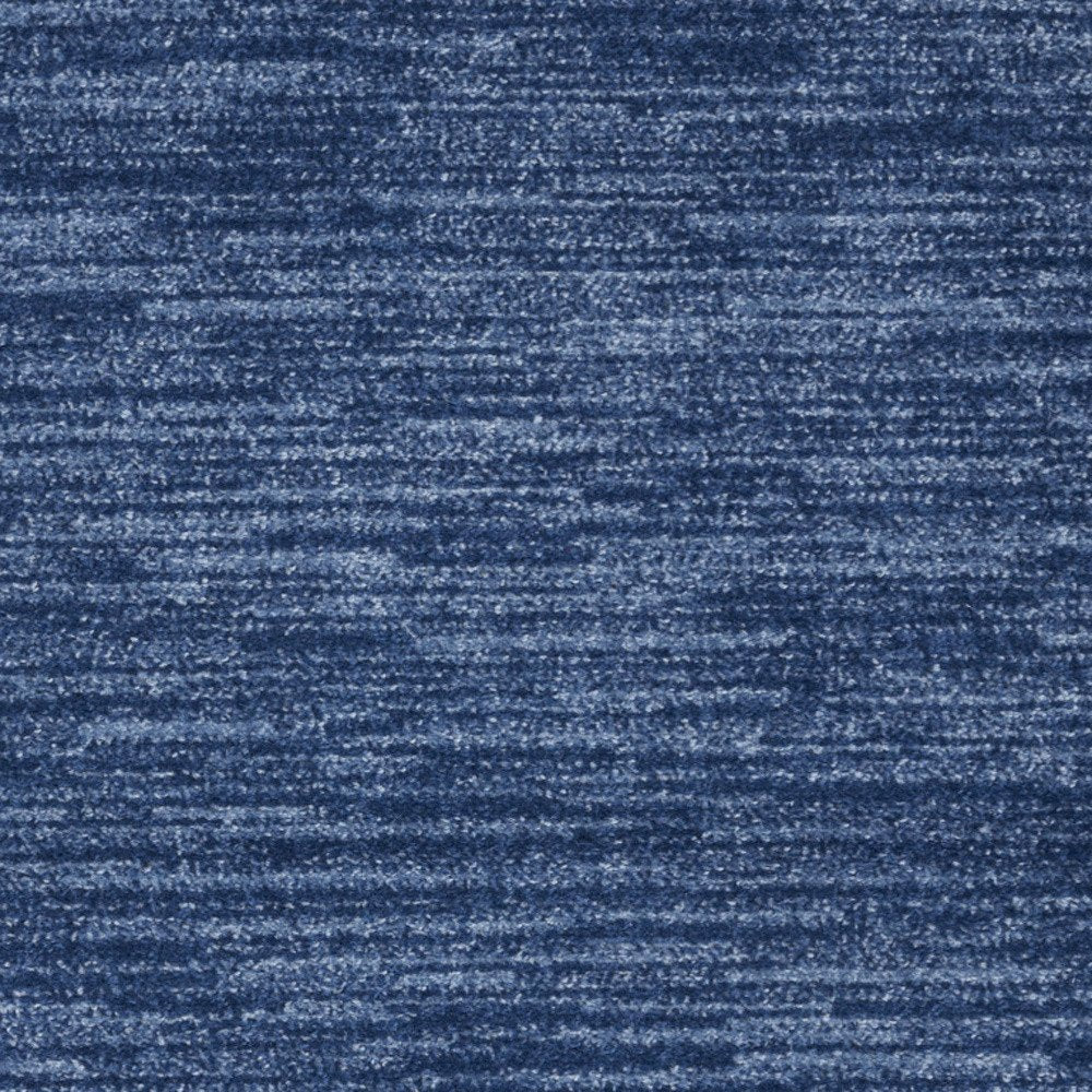 4' Runner Navy Blue Indoor Outdoor Runner Rug