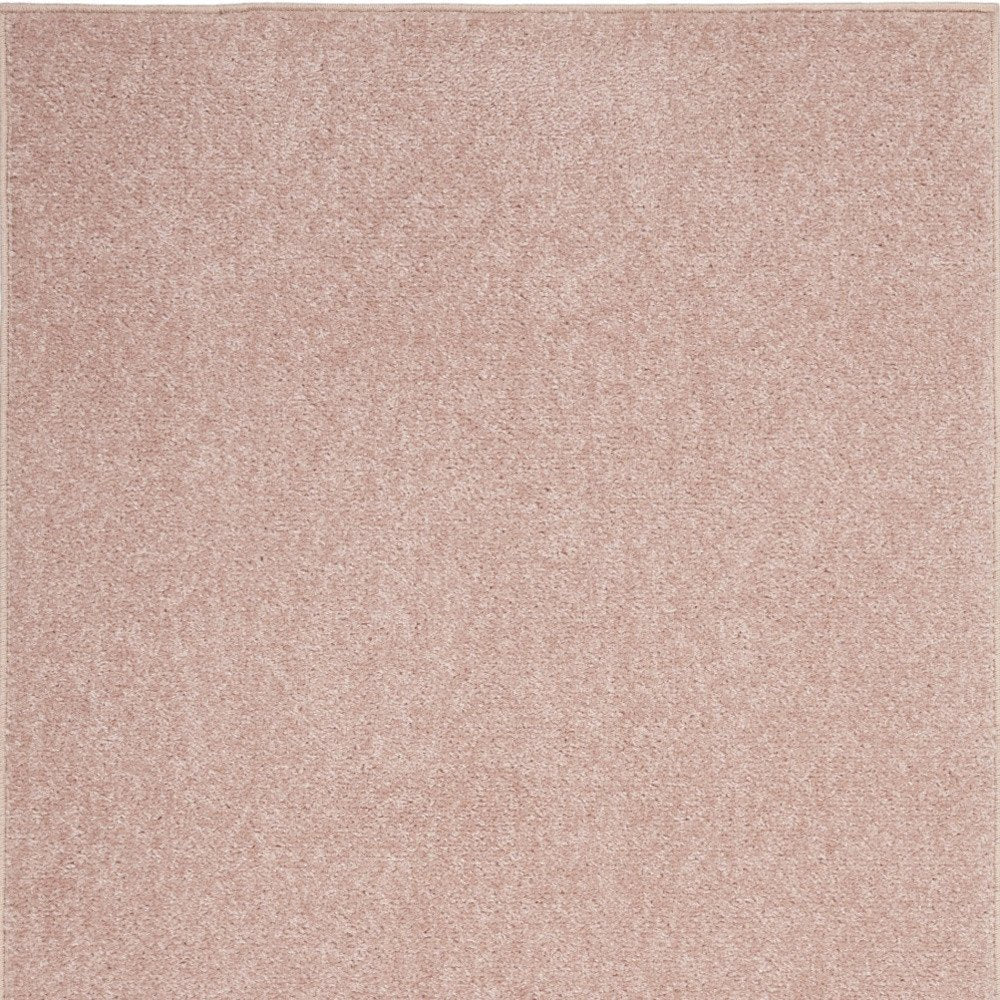 4' Runner Pink Indoor Outdoor Runner Rug