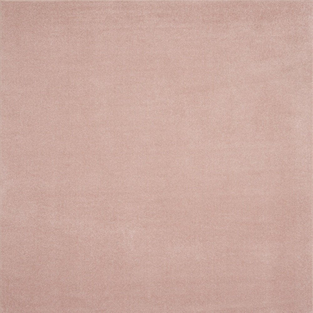 5' X 5' Pink Square Indoor Outdoor Area Rug