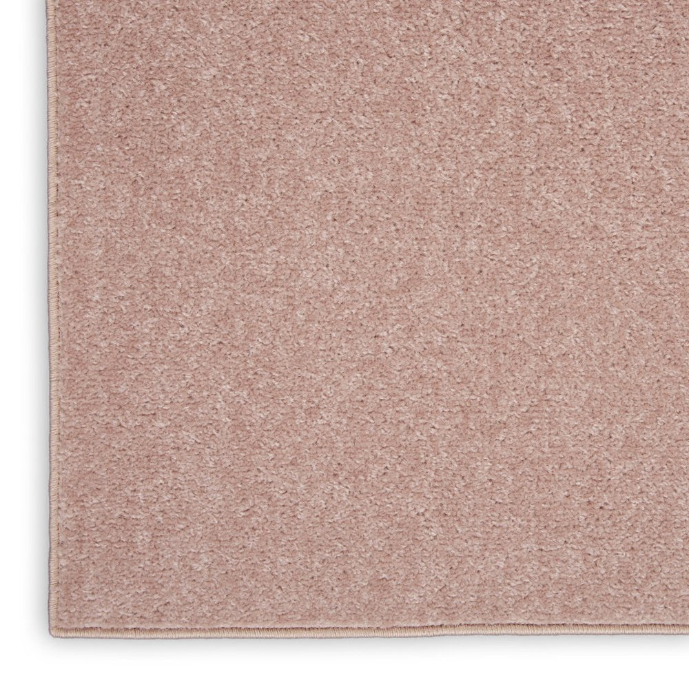 5' X 5' Pink Square Indoor Outdoor Area Rug