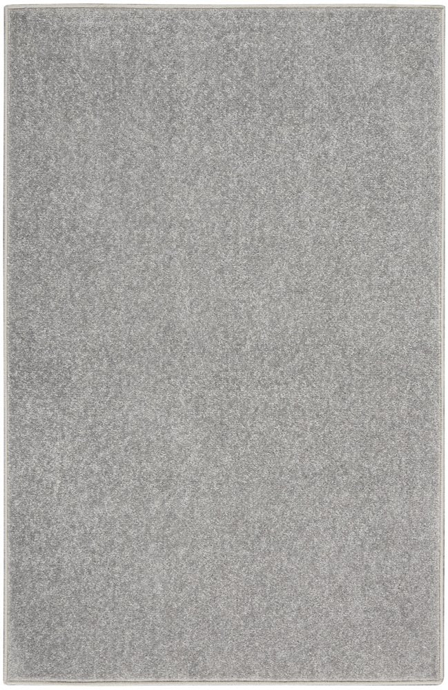 2' X 4' Gray Indoor Outdoor Area Rug