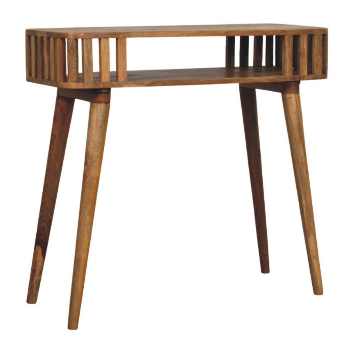 Slatted Console - Light Brown by Couch.com