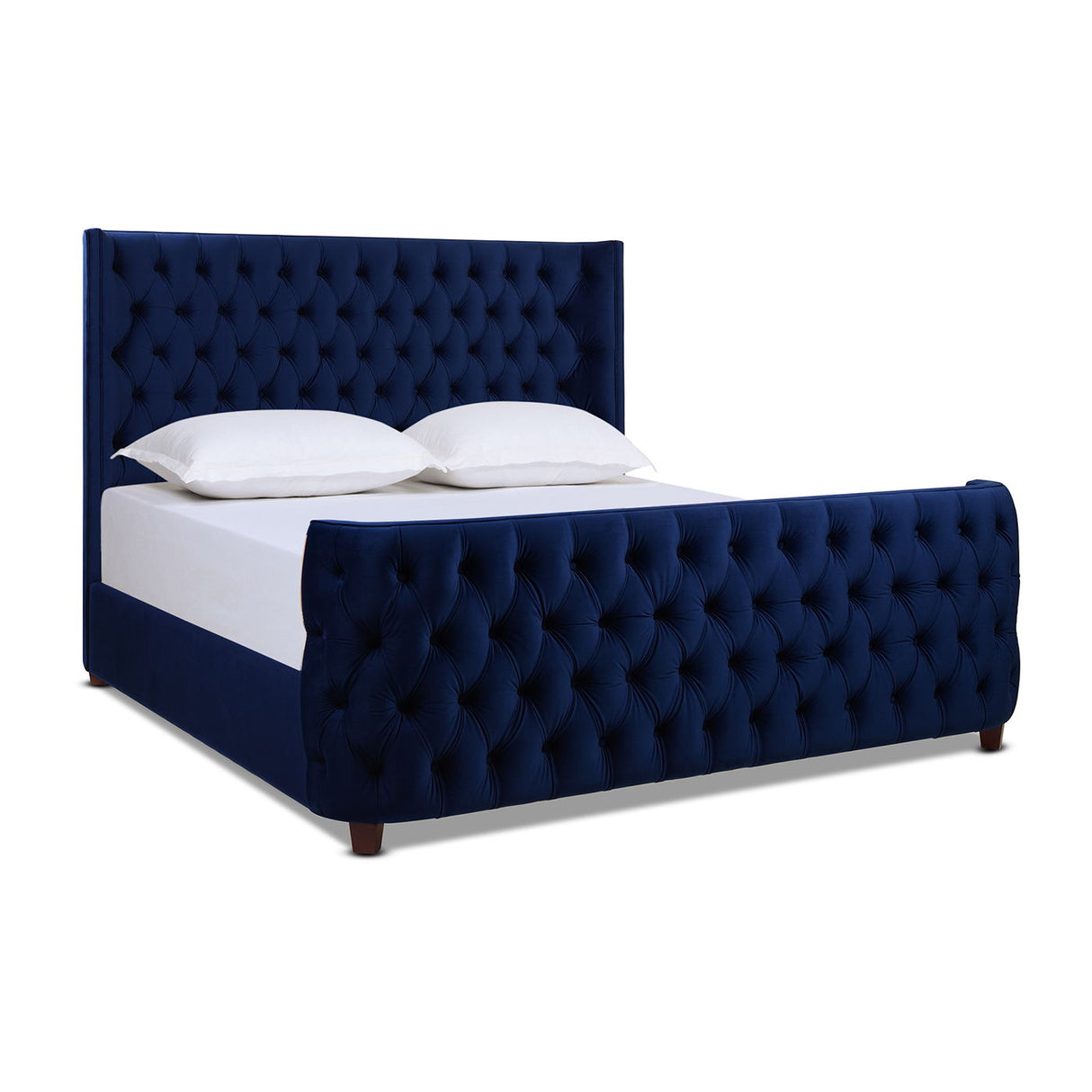Brooklyn - Tufted Panel Bed Headboard And Footboard Set by Couch.com