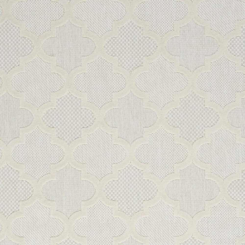 4' X 6' Ivory Indoor Outdoor Area Rug