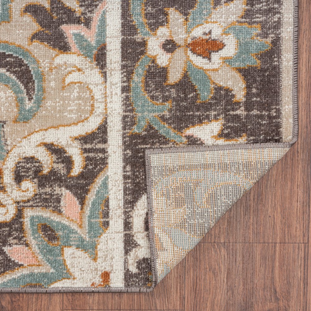 8' X 10' Brown Indoor Outdoor Area Rug