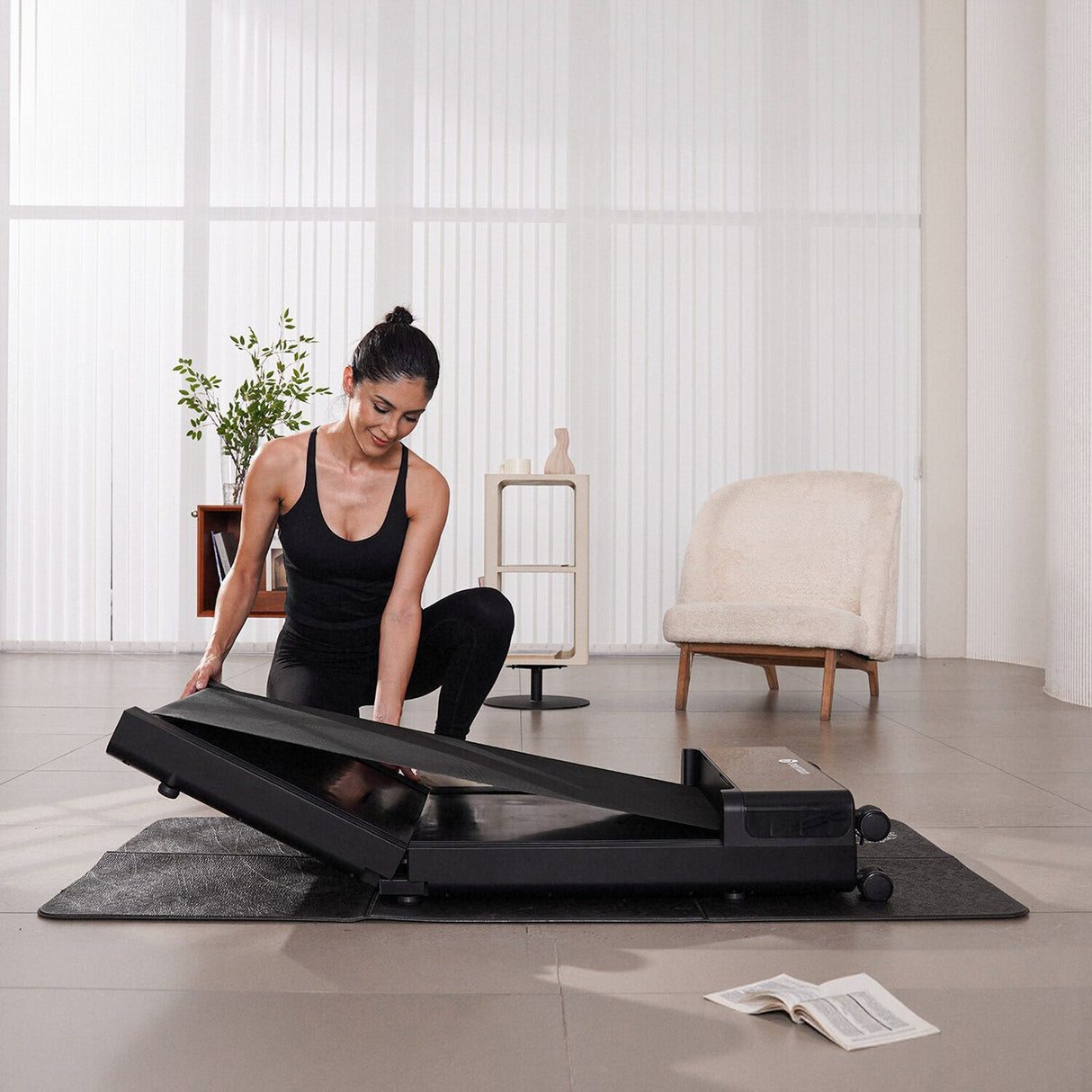 DeerRun Z20 Foldable Treadmill – Ultra Compact with LED Display