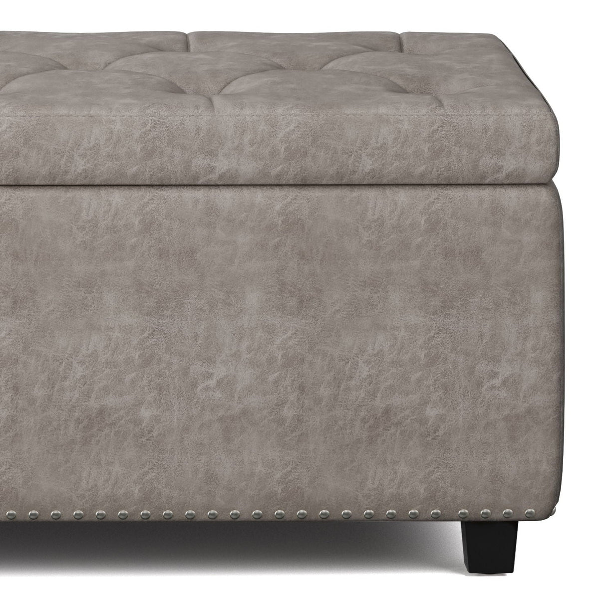 Hamilton - Upholstered Storage Ottoman by Couch.com
