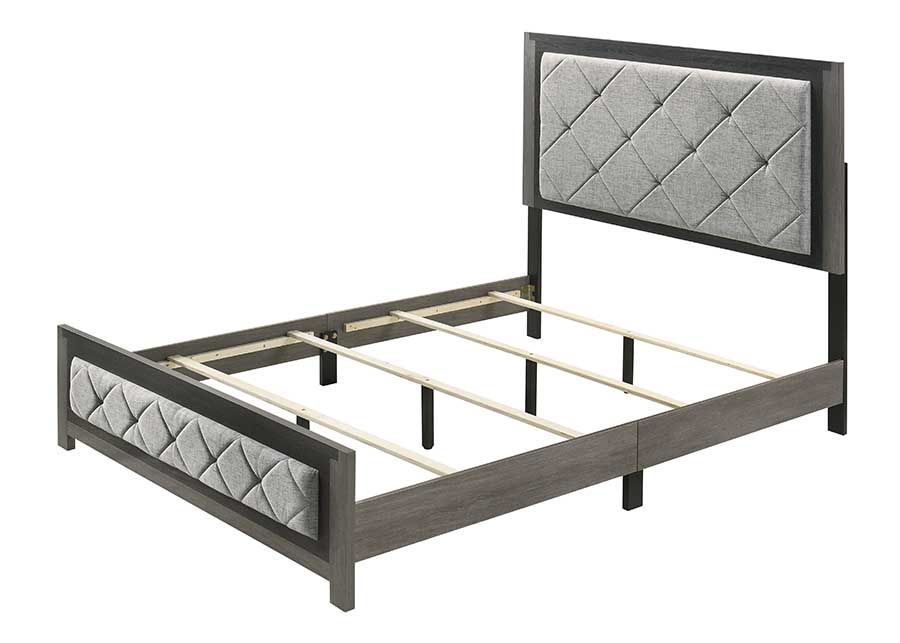 Jehoram - Queen Bed - Gray by Couch.com