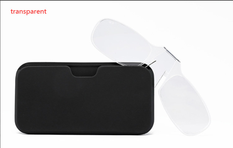 Legless Clamp Nose Reading Glasses For Both Men And Women +2.00 +2.50