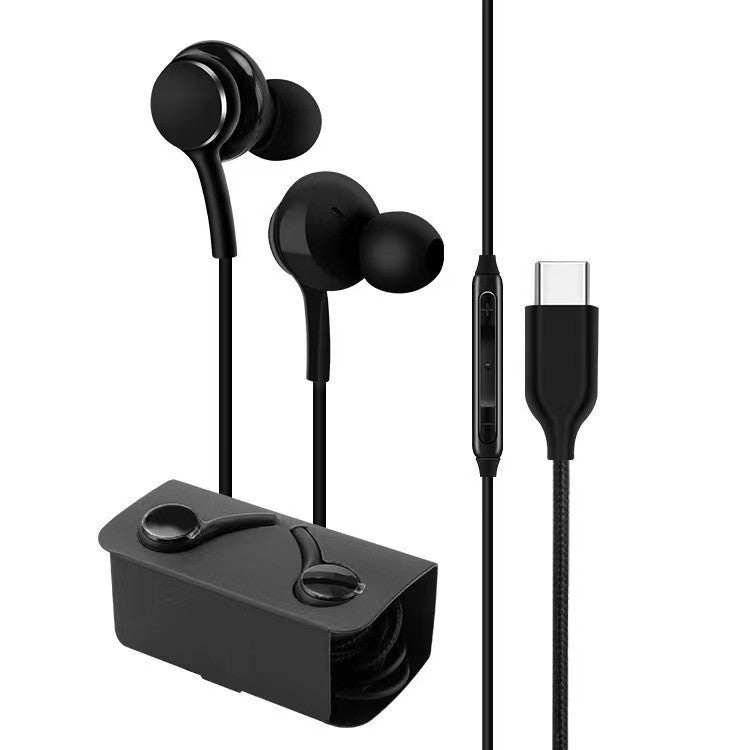 Headphone Earphone For Smart Phones with Stereo In-Ear Headset Wire Earphones