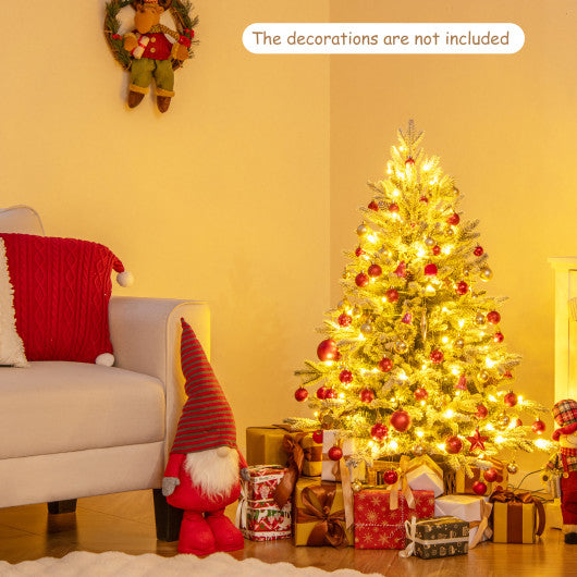 4 FT Pre-lit Artificial Entrance Christmas Tree 100 LED Lights