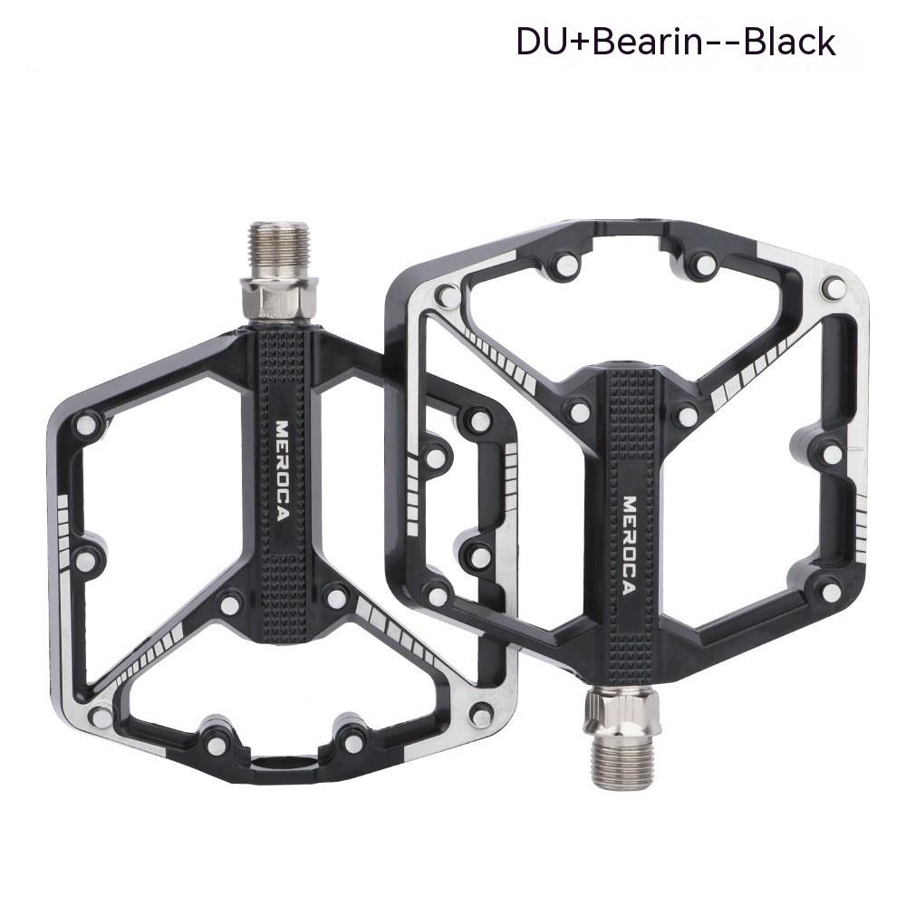 Bicycle Pedal Non-Slip Bike Pedals Aluminum Alloy Flat Platform Applicable Waterproof Cycling Accessories Bike Pedals Road Bicycle Pedals Cleats Set Clipless Pedals Compatible With Road Bikes