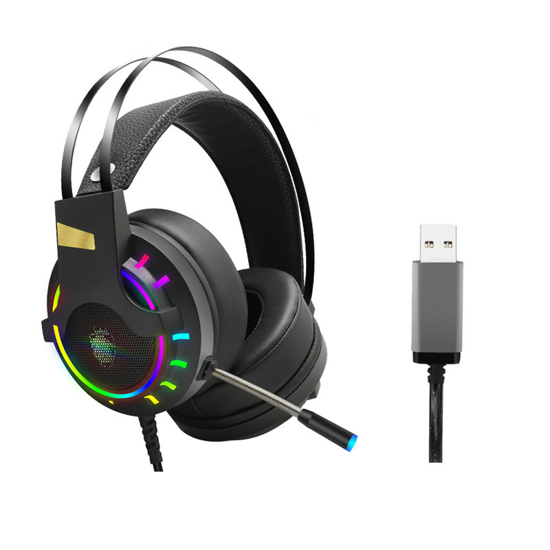 Luxury Gaming Headset with Microphone 3.5mm Wired Earphone Surround Sound Game Headphone for PC Gamer Computer Laptop Xbox