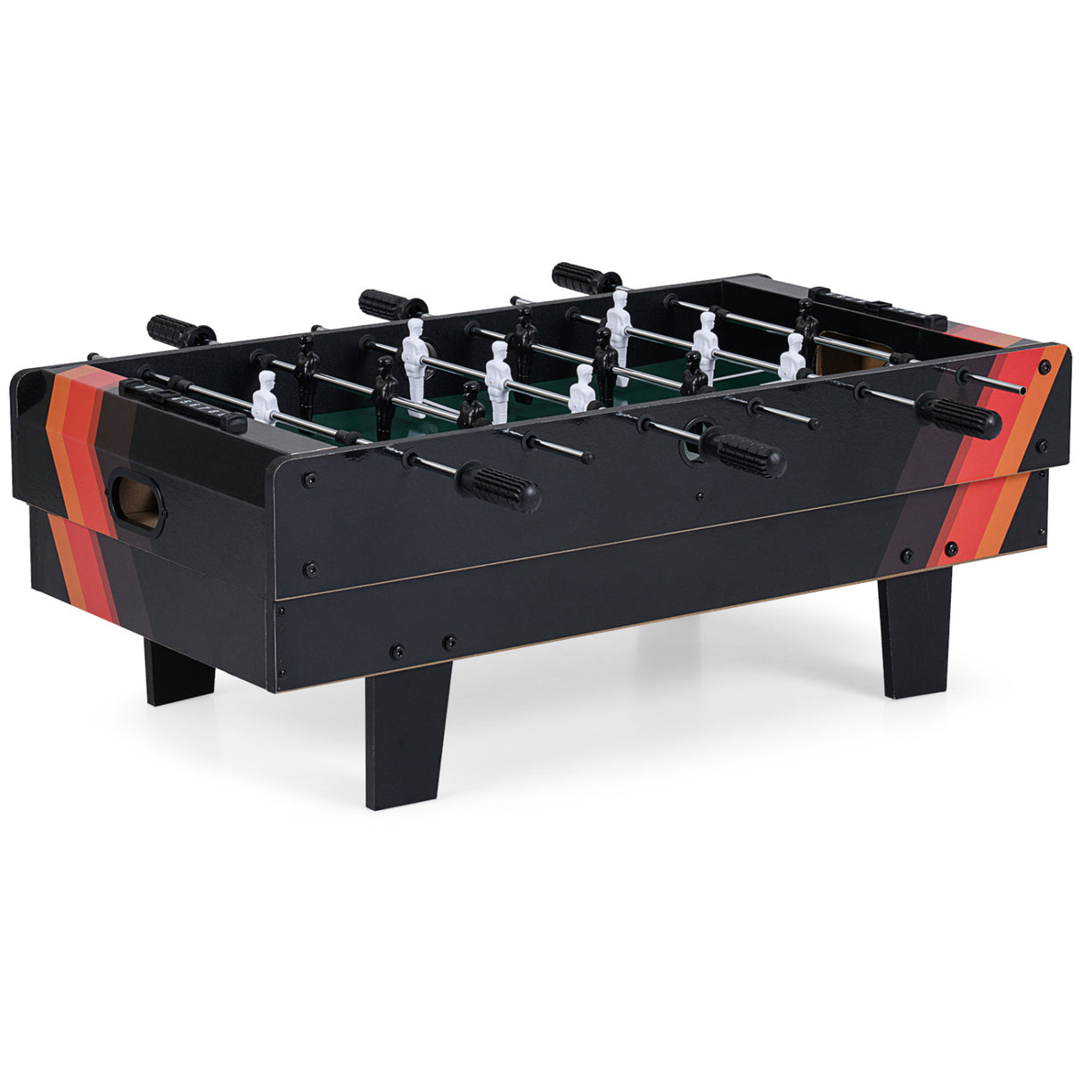 4 in 1 Combo Game Table Set with Billiards-Black